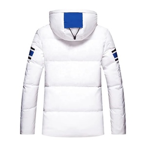 Wholesale Custom Men Women Autumn Coated Canvas Stand Collar Hooded <b>Parka</b> Casual Windproof Puffer <b>Jacket</b> 100% Cotton 2026 - Product Image 4