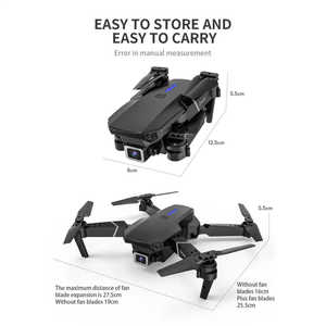 Mini Dron E88 con WiFi FPV, Cámara Dual 4K HD, Video en Vivo de Gran Angular y Auriculares VR Holy Stone, Oferta 2023 - Product Image 6