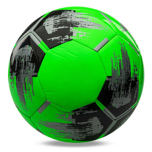 Ballon de football promotionnel 2021 en cuir PVC léger et professionnel, avec logo frontal, idéal pour les matchs - Offre spéciale usine - Product Image 4