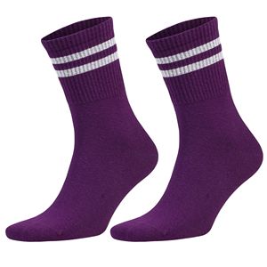 Calcetines Deportivos a Rayas para Mujer, 6 Pares, Talla de Zapato 5 a 10 - Product Image 2