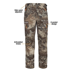Pantalon de chasse en softshell camouflage boréal pour homme, imperméable, polyester, vêtements d'hiver - Product Image 4