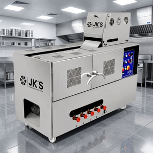 Presse à Roti Commerciale Haute Performance JK'S ENGINEERING WORKS – 1050 Pièces/Heure, en Acier Inoxydable, Machine à Pain Plat à Taille Réglable - Product Image 1