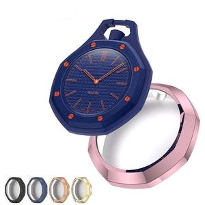 Funda Protectora de Reloj de Acero Inoxidable de 42 mm, Lujosa, Unisex, Impermeable, con Protector de Pantalla Electrochapado de Colores - Product Image 2