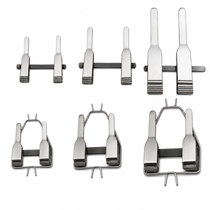 Ensemble de pinces microvasculaires chirurgicales Akramed Acland en acier inoxydable, instruments de microchirurgie vasculaire et de chirurgie plastique, certifié CE - Product Image 1