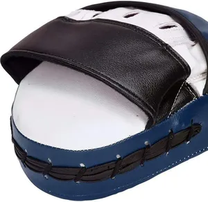 Leather <b>Focus</b> <b>Pads</b>-Custom OEM Logo Breathable & Comfortable Kick Punching Training Equipment - Product Image 6