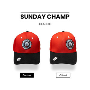 Golf Cap with Tee <b>Holder</b> OEM Factory Adjustable Sports Cap with Built In Tee <b>Holder</b> for Golf Training and Play - Product Image 2