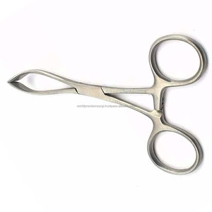 WORLD PRECISION SURGICAL Pince à serviette Lorna non perforante en acier inoxydable, forceps chirurgical réutilisable pour kit chirurgical général - Product Image 2