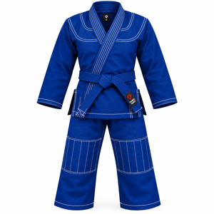 CHAMPS GEARS Kimono de Jiu-Jitsu Brésilien Personnalisé en Coton Tissé Perlé, Uniforme BJJ, Vêtement d'Arts Martiaux Modèle CGBJJ-08 Unisexe Respirant - Product Image 1
