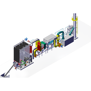 Chaudière à vapeur à lit fluidisé à biomasse industrielle, chaudière à tubes d'eau multi-combustibles, 2-15 tonnes, haute efficacité - Product Image 3