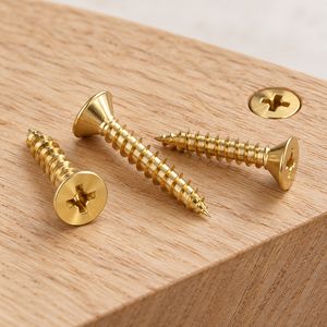 สกรูหัวแบนฟิลลิปส์ เกลียวเต็มตัว ชุบสังกะสี สำหรับงานไม้ ยี่ห้อ Finefix Hardware - Product Image 5