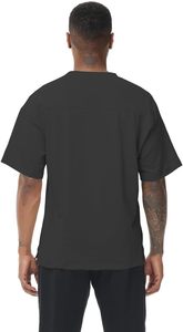 Camiseta Negra Oversize para Hombre, Estampada, Manga Corta, 100% Algodón, Cuello Redondo, Corte Jersey, Antiarrugas, 220g, Impresión Serigráfica - Product Image 4