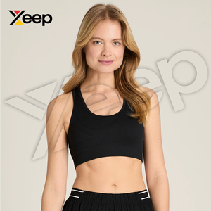 เสื้อชั้นในกีฬาโยคะคุณภาพสูงสำหรับผู้หญิง XEEP รุ่น XC-SB-11 ระบายอากาศได้ดี สายปรับได้ แผ่นรองถอดออกได้ รองรับได้ดี แห้งเร็ว - Product Image 5