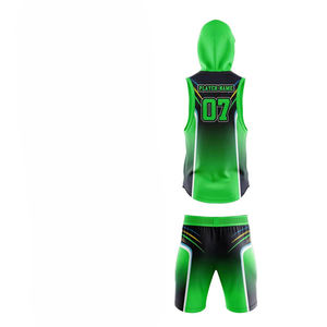Uniformes de Fútbol 7v7 Personalizados de Poliéster para Hombre y Jóvenes, Transpirables, de Secado Rápido, Sublimados, Lavado Fossil - Product Image 3