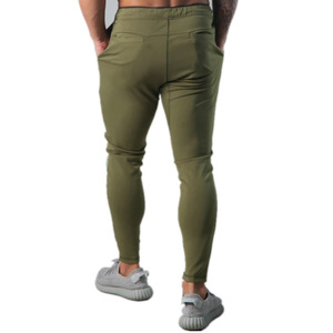 Custom Men's Pants & <b>Trousers</b> Gym Wear Regular Fit Side striped Sweat Pants Low Price Cotton Fabric Custom Sweat Pants - Product Image 6