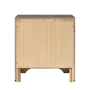 3-Drawer Grey <b>Nightstand</b> - Product Image 4