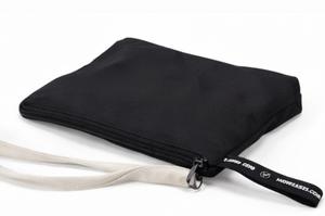 Sacs cosmétiques en coton écologiques personnalisés en gros à vendre, nouvelle arrivée, sacs cosmétiques avec impression de logo - Product Image 3