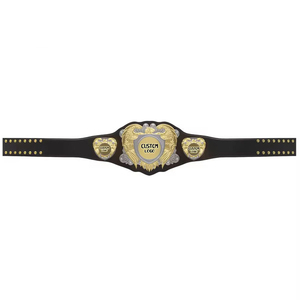 2026 Undisputed-World Heavyweight Championship Belt Custom PU Leather Breathable Unisex for Wrestling Fighting Boxing - Product Image 6