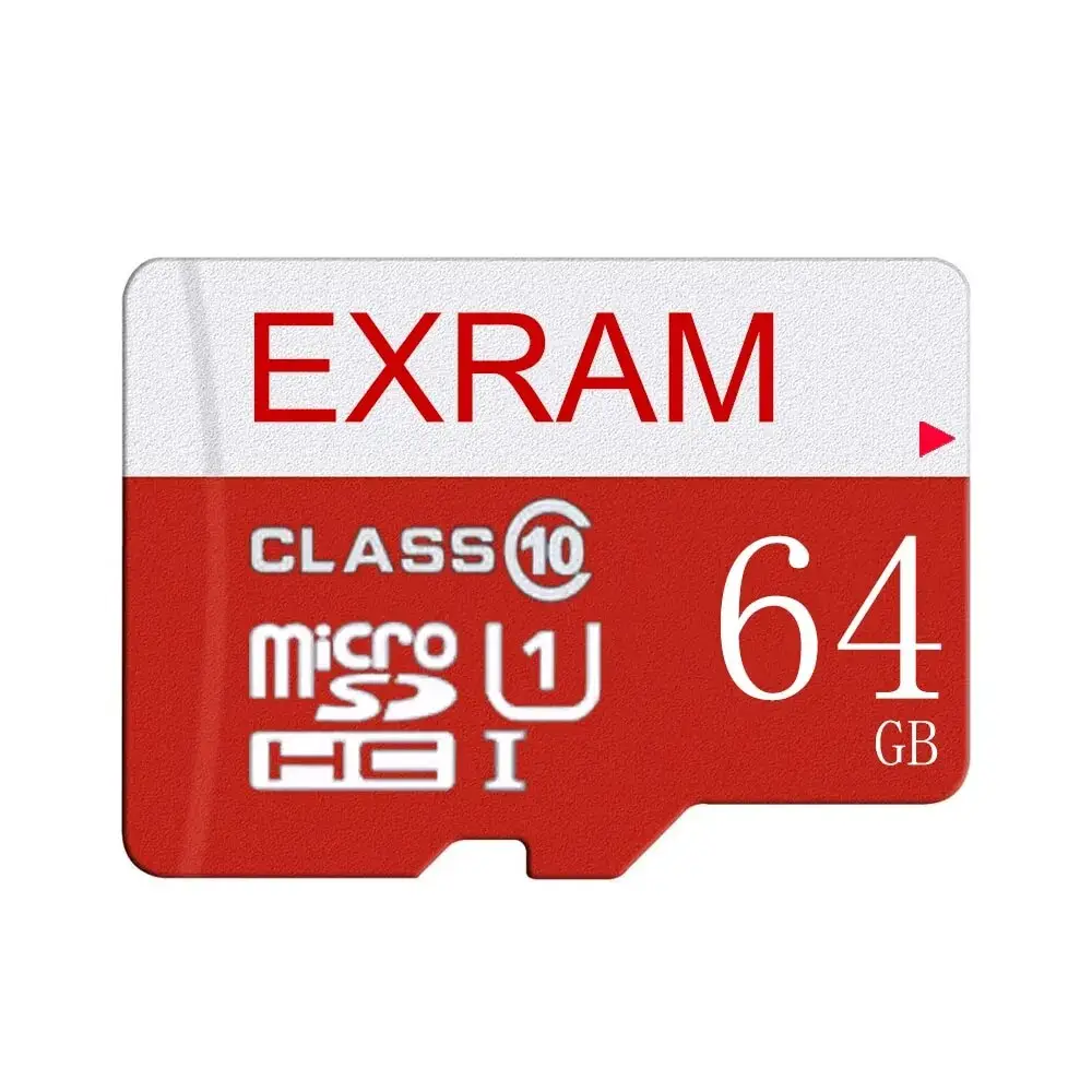 स्मार्टफोन ड्रोन स्पोर्ट कैमकॉर्डर के लिए EXRAM माइक्रो SD 64GB मेमोरी कार्ड अल्ट्रा फ्लैश TF कार्ड मिनी SD 32GB 256GB 512GB क्लास 10