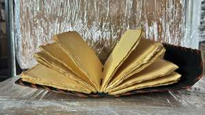 Cuaderno de Cuero Ecológico, Estilo Vintage, Hecho a Mano, Diario Personal, Grueso, Diseño Moderno, el Verdadero Compañero de Viaje - Product Image 3