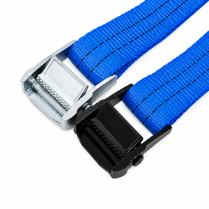 Sangle d'arrimage en polyester premium avec boucle à came 38mm 450kg sans crochet pour le transport de remorques et la sécurisation des marchandises Fabricant OEM - Product Image 5