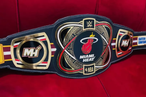 Cinturón de Campeonato de los Miami Heat, Estilo Samurai, Aleación de Zinc, 2mm 4mm, Cintura Alta, Duradero, Unisex - Product Image 2