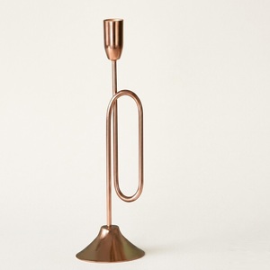 <b>Brass</b> Equestrian Stirrup Candle Holder With Snaffle Bit Detail Elegant Gold Taper <b>Candlestick</b> Stand For Modern Home Table Decor - Product Image 6