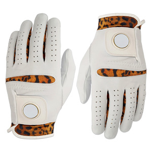 Guantes de Golf Blancos de Piel de Cabretta para Mano Derecha con Agarre, Transpirables, para Deportes al Aire Libre, Venta al Por Mayor - Product Image 6