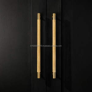 Tirador de metal para puertas de armarios de madera pesados, que ofrece una resistencia duradera, estilo moderno y funcional, mejora para el hogar. - Product Image 2