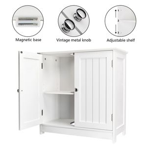 White <b>Storage</b> Furniture for Bathroom <b>Sinks</b> <b>Sink</b> Cabinet - Product Image 5