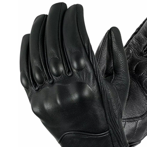 Black Full Finger Riding <b>Gloves</b> Padded <b>Knuckle</b> Palm Motorcycle Driving <b>Gloves</b> Adjustable Wrist Wholesale OEM Custom - Product Image 5