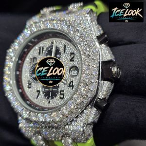 Reloj de Cuarzo con Incrustaciones de Diamantes, Cronógrafo, Esfera Cuadrada, Repuesto para Joyería de Moda - Product Image 3