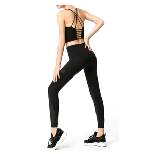Conjunto Deportivo para Mujer al por Mayor, Ligero, de Color Sólido, de Secado Rápido, para Gimnasio, Entrenamiento, Fitness, Running, Yoga, Transpirable - Product Image 2