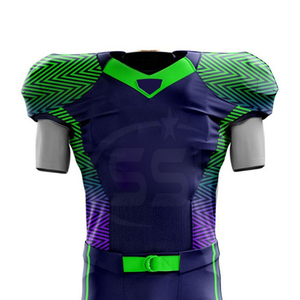 American Football Uniform Most Popular Design Comfortable Sports Wear American Youth Football Uniforms for Men OEM Service - Product Image 3