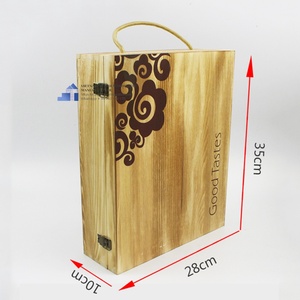 Estante para Vino de Madera Maciza con Capacidad para 2 Botellas, Diseño Moderno de Pino, Mueble para el Hogar, Hecho en Vietnam - Product Image 6