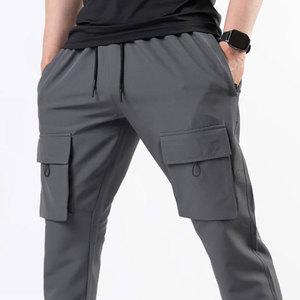 High Quality Wholesale Joggers Sweatpants Drawstring Waist <b>Men</b> Joggers Custom Design Printing Plain Fleece 2026 - Product Image 4