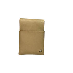 Cartera de Cuero de Primera Calidad sin Costuras, Tarjetero Delgado Minimalista, Cartera de Cuero Genuino sin Costuras para Hombre, SLW-0023 - Product Image 1