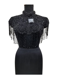 Capa de Moda para Mujer 2026, Hecha a Mano con Cuentas, 100% Algodón de Alta Calidad, Precio al por Mayor para Exportación - Product Image 1