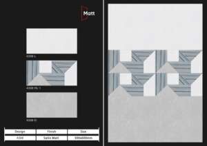 Azulejos de Porcelana Mate con Efecto Degradado 300X600MM Ideales para Desarrollos Modernos que Buscan un Rendimiento Confiable con un Estilo Discreto - Product Image 3