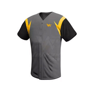 ชุดกีฬาเบสบอล ดีไซน์ใหม่ ชุดเบสบอล โพลีเอสเตอร์ 100% ชุดเบสบอลสำหรับขาย - Product Image 2