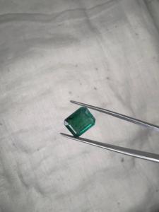 3.50 Carat Natural Zambian Emerald Octagon Shape Loose Emerald Gemstone Rich Green Color for Rings Pendants Jewelry Wholesale - Product Image 2