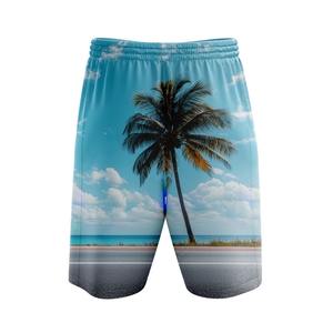 Shorts de sublimation tendance à faible MOQ, tissu léger et respirant, coupe confortable, imprimé vibrant, nouveau design - Product Image 2