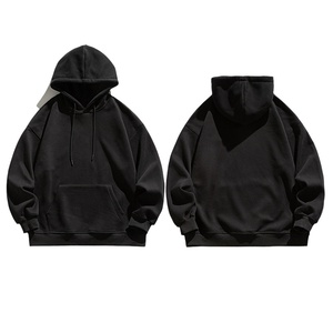 เสื้อฮู้ดดี้และเสื้อสเวตเชิ้ตผ้าฝ้ายดีไซน์เองสำหรับผู้ชาย สไตล์สตรีทแวร์ ไซส์ใหญ่ ทรงหลวม สวมใส่สบาย - Product Image 4