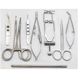 Exotic Animal Surgical Kit 12-Piece Manual Veterinary Instruments Set Stainless Steel CE Certified by java Surgical - Product Image 1