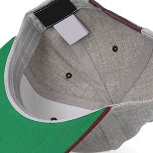 หมวกแก๊ปทรงสแนปแบ็ค 6 แผง ด้านหน้าทำจากโฟมโพลีเอสเตอร์คุณภาพพรีเมียม ด้านหลังเป็นตาข่าย ระบายอากาศได้ดี กันน้ำ เหมาะสำหรับทุกเพศทุกวัย มีไซส์พลัส - Product Image 6