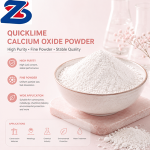 Poudre fine d'oxyde de calcium (Chaux vive CaO) pour l'industrie du papier et de la pâte, le traitement chimique et l'utilisation industrielle - Product Image 1