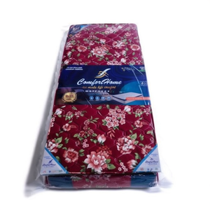 Quilted Fabric Queen Size <b>Foldable</b> <b>Mattress</b> Pad for Home Hotel Hostel Use-8 Inch Thick Comfort Sleeping Pad - Product Image 2
