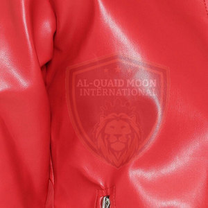 Veste en cuir pour femme à col rabattu pour usage extérieur, disponible en grandes tailles - Product Image 6