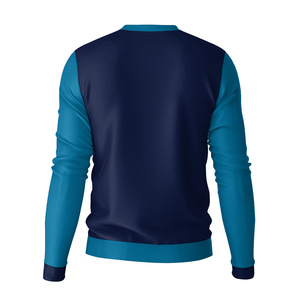 Camiseta de Manga Larga Ligera de 320g para Hombre, Cuello en V, Logotipo OEM Personalizado, Camisetas Casuales Sólidas de Moda, Verano Otoño, Venta al Por Mayor, Promoción - Product Image 6