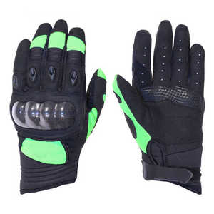Nouveaux gants de moto en cuir personnalisés pour la course en plein air, à doigts entiers, imperméables, isolés thermiquement, qualité supérieure - Product Image 1