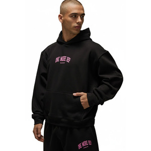 Vêtements de rue personnalisés avec motif personnalisé, logo imprimé par transfert thermique, taille plus, coupe régulière, 100% coton, uni teint en hiver - Product Image 1